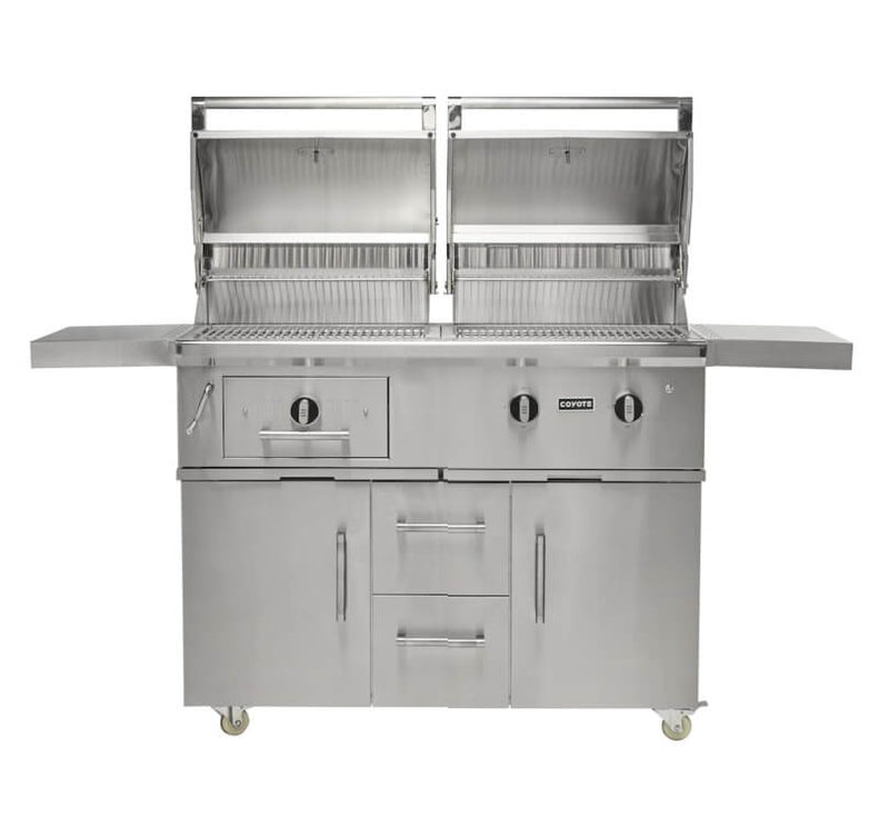 Coyote Centaur 50-Inch Dual Fuel Freestanding Grill