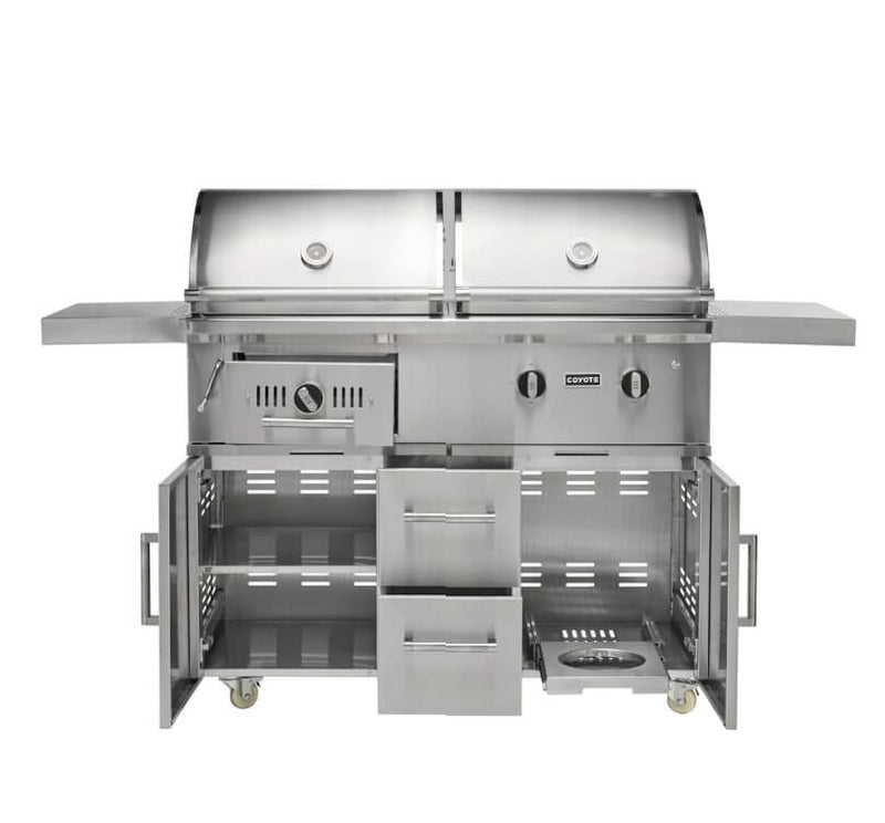 Coyote Centaur 50-Inch Dual Fuel Freestanding Grill