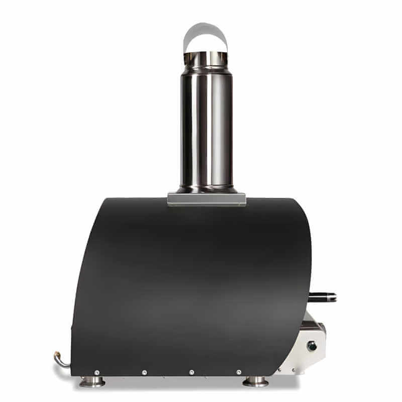 Coyote 30-Inch Hybrid Multi-Fuel Outdoor Pizza Oven - Matte Black