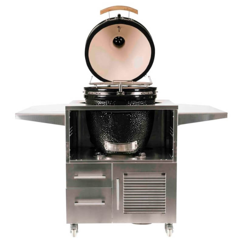 Coyote Asado Ceramic Grill With Coyote Universal Cart