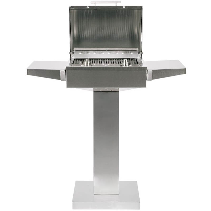 Coyote 18-Inch Built-In / Portable 1300 Watt Electric Grill On Patio Post