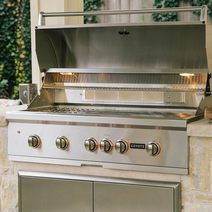 Coyote S-Series 42 Inch Built-In Gas Grill - C2SL42 LP/NG