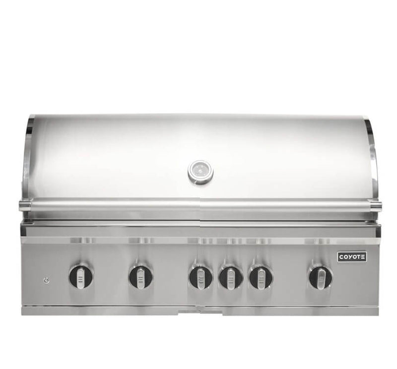 Coyote 3-Piece SL-Series 42-Inch 5-Burner Gas Grill Outdoor Kitchen Package