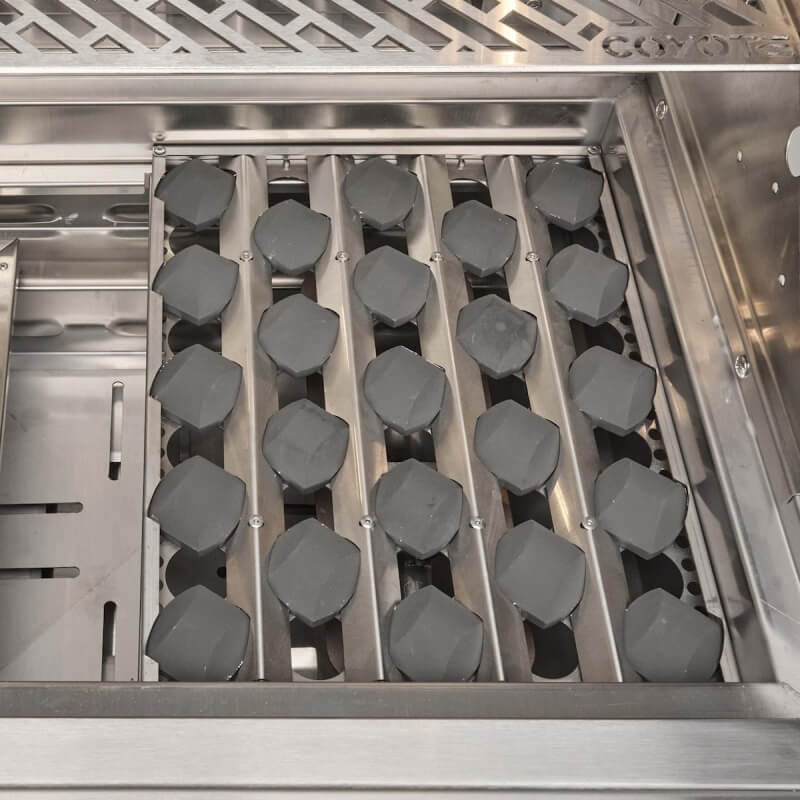 Coyote 5-Piece SL-Series 30-Inch 2-Burner Gas Grill Outdoor Kitchen Package