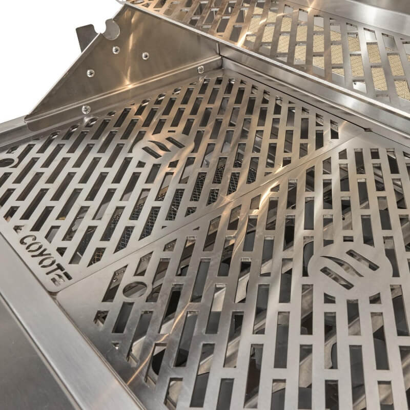Coyote SL-Series 30-Inch 3-Burner Freestanding Gas Grill With Sear Burner & Rotisserie
