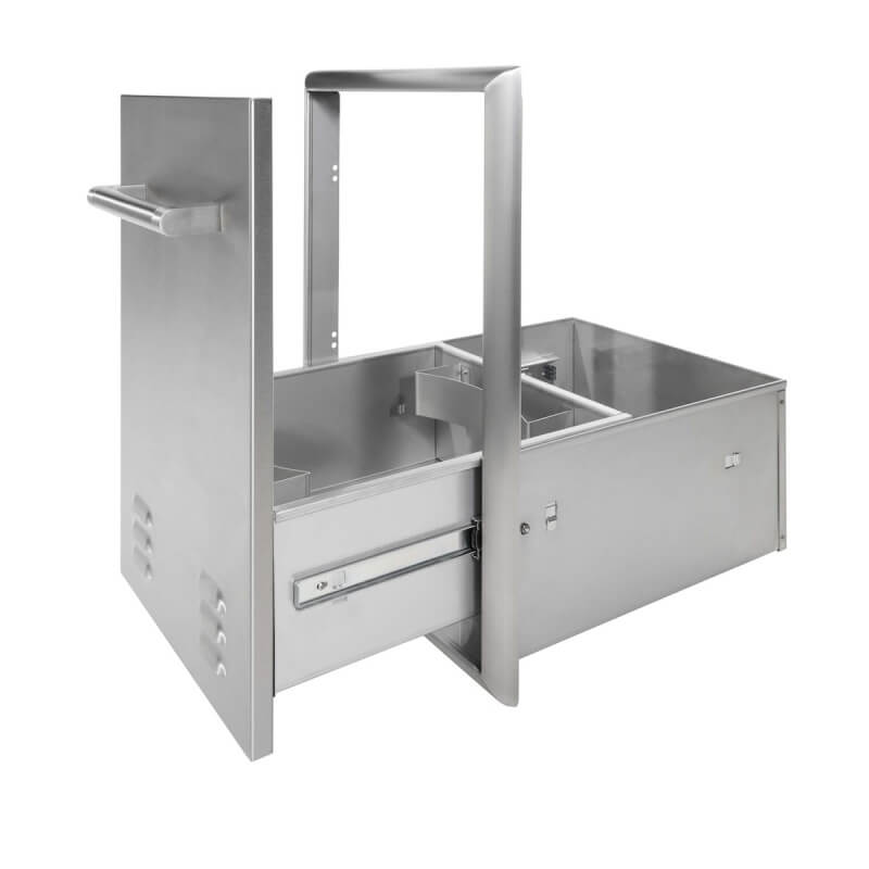 Coyote 18 Inch Trash Bin / Propane Tank Drawer - C3-POD