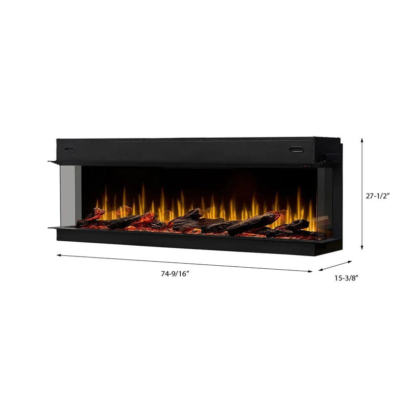 Dimplex Ignite Ultra 74-inch Built-in Linear Electric Fireplace