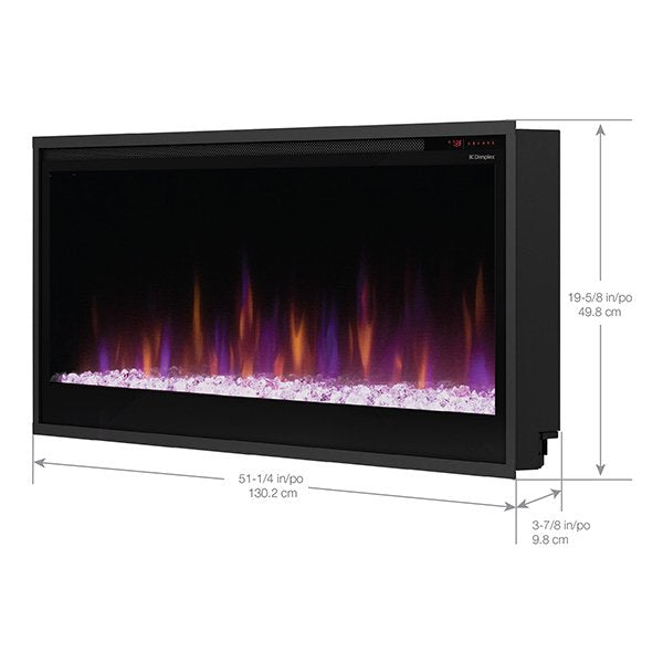 Dimplex Multi-Fire SL Slim 50" Built-in Linear Electric Fireplace