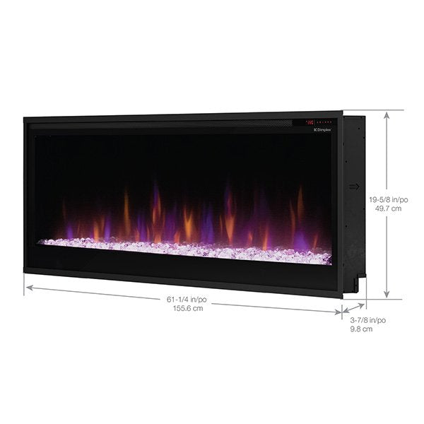Dimplex Multi-Fire SL Slim 60" Built-in Linear Electric Fireplace