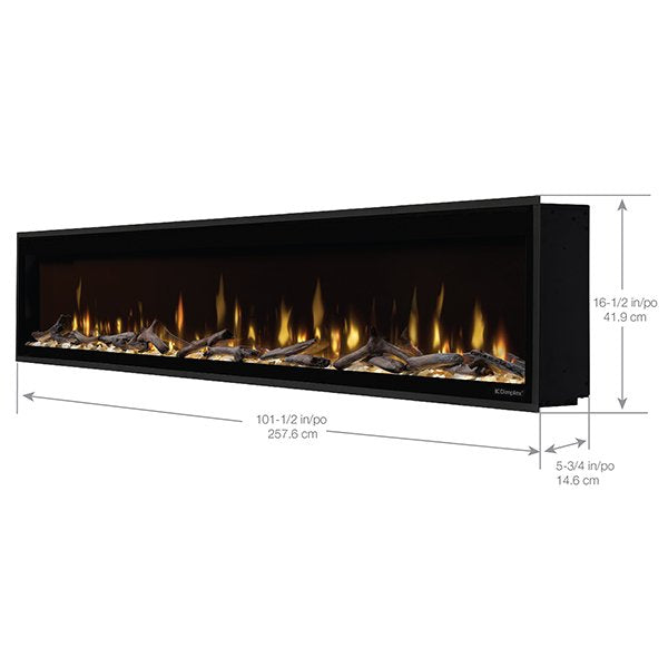 Dimplex Ignite Evolve 100" Built-in Linear Electric Fireplace