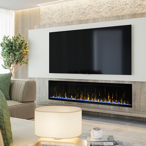 Dimplex Ignite XL 74" Built In Linear Electric Fireplace XLF74