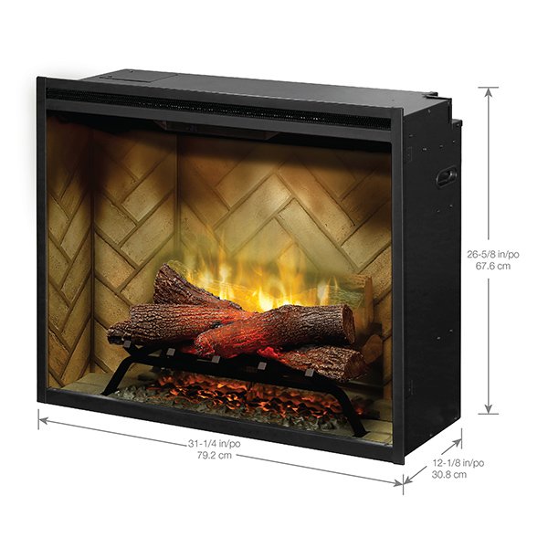 Dimplex Revillusion 30" Built-In/Insert Electric Firebox