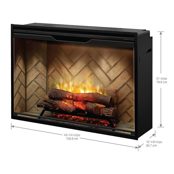 Dimplex Revillusion 42" Built-In Electric Firebox
