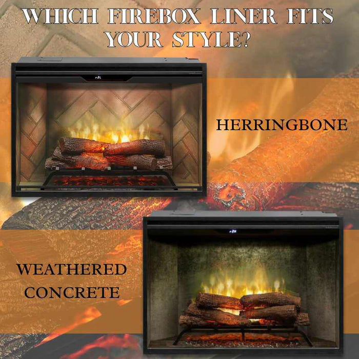 Dimplex Revillusion Portrait 36" Built-In Firebox