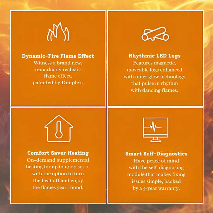 Dimplex Ignite Aspire 36-inch Built-in Electric Firebox