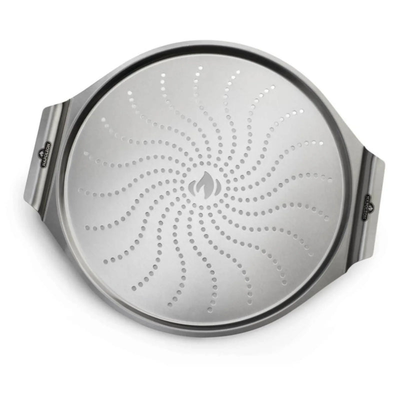 Napoleon 56066 14" (35.5CM) Stainless Steel Pizza Pan - Patioscape Outdoors