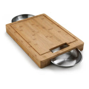 Napoleon 70012 Cutting Board with Stainless Steel Bowls - Patioscape Outdoors