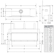 Empire Boulevard Direct Vent 60" Fireplace with Multi-Function Remote - Patioscape Outdoors