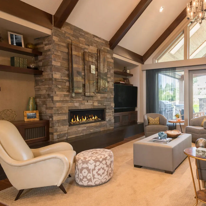 Majestic Echelon II 36" Direct Vent Gas Fireplace - with IntelliFire Touchscreen Remote