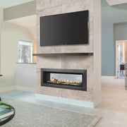 Majestic Echelon II See-Through Direct Vent Gas Fireplace - 48" - with IntelliFire Touchscreen Remote - Patioscape Outdoors
