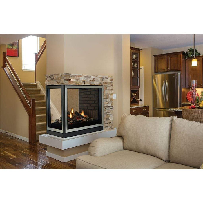 Empire Tahoe Clean-Face Peninsula 36" Direct Vent Gas Fireplace