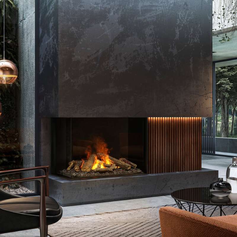 Dimplex Optimyst e-MatriX Multi Sided Water Vapor Fireplace