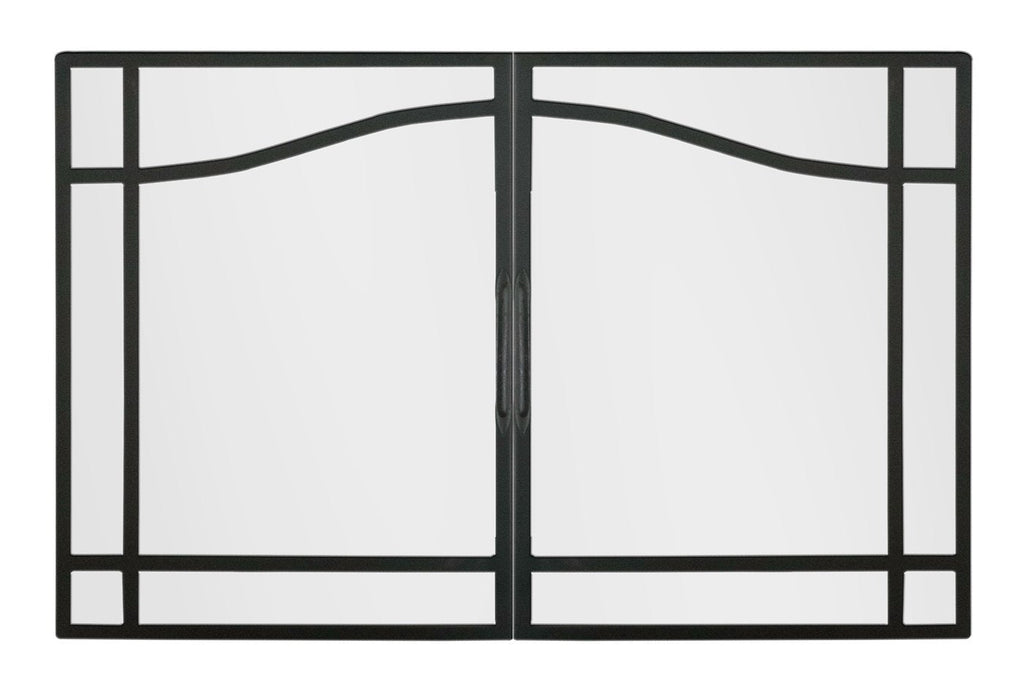 Glass Swing Door Kit Dimplex 39" Deluxe Built-In Electric Firebox