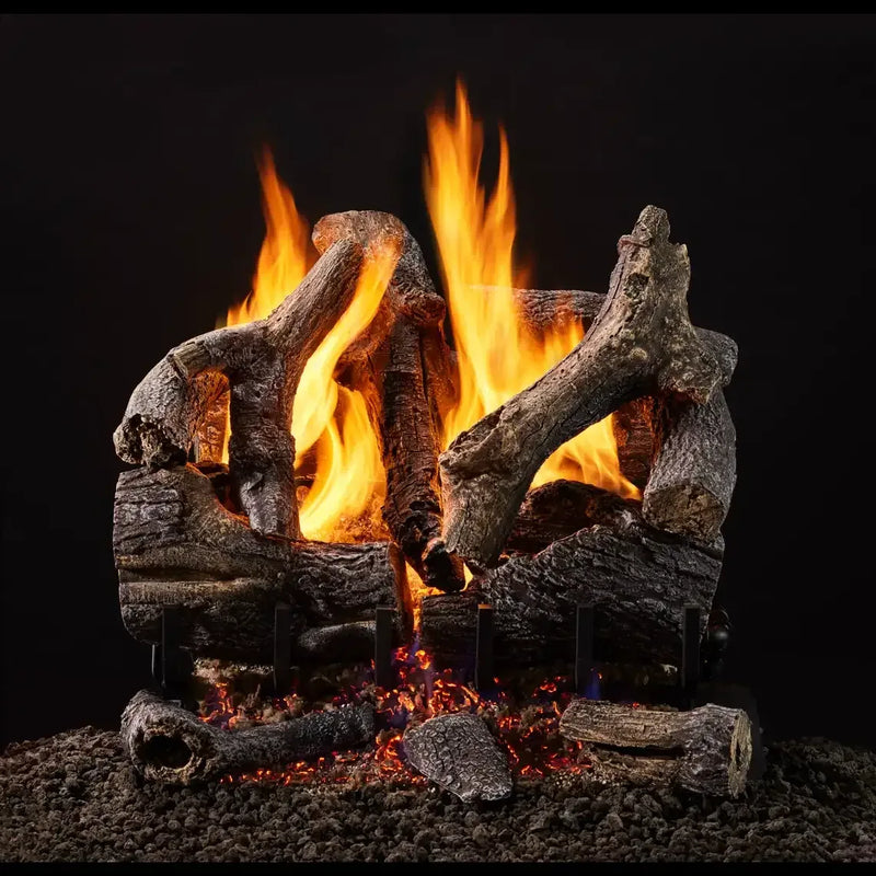 Majestic Grand Oak Vented Gas Log Set - Patioscape Outdoors