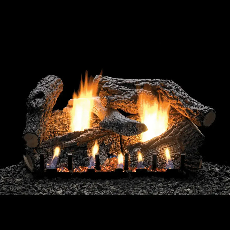 Empire Super Sassafras Refractory Ventless Gas Log Set - Patioscape Outdoors