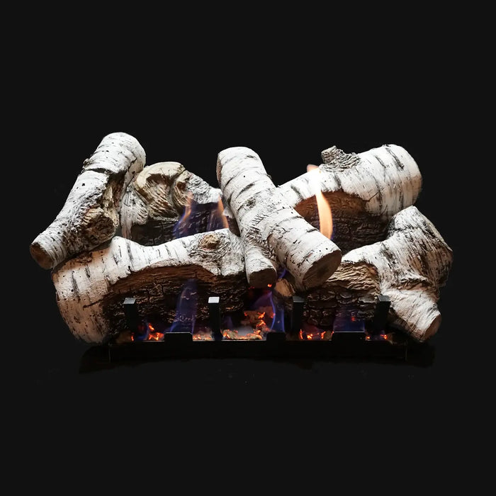 Empire Birch Burncrete Ventless Gas Log Set