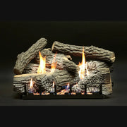 Empire Super Stacked Wildwood Refractory Ventless Gas Log Set - Patioscape Outdoors