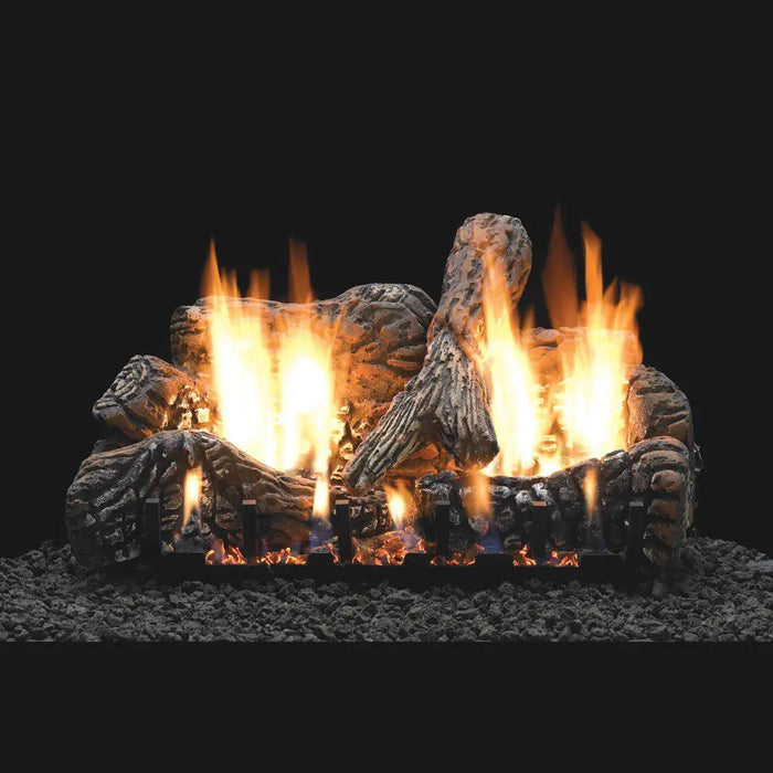 Empire Charred Oak Ventless Gas Log Set