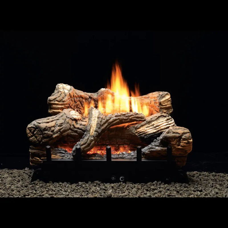 Empire Flint Hill Ceramic Fiber Ventless Gas Log Set - Patioscape Outdoors