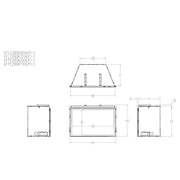 Empire Loft Medium Vent-Free Fireplace Insert - Patioscape Outdoors