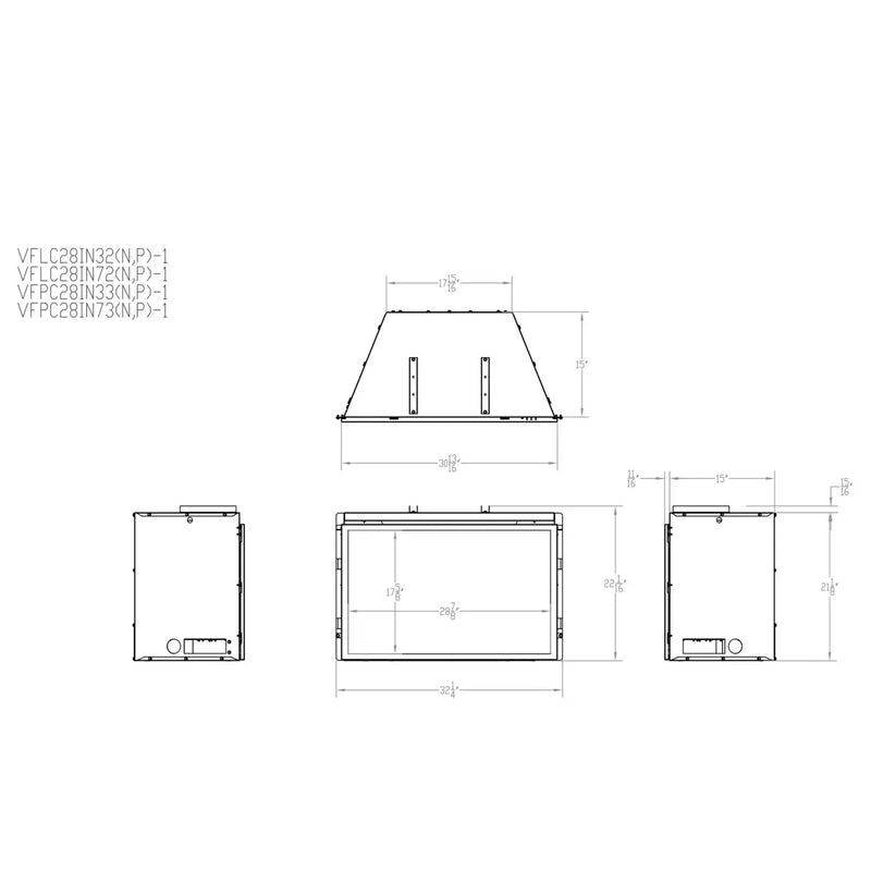 Empire Loft Medium Vent-Free Fireplace Insert - Patioscape Outdoors