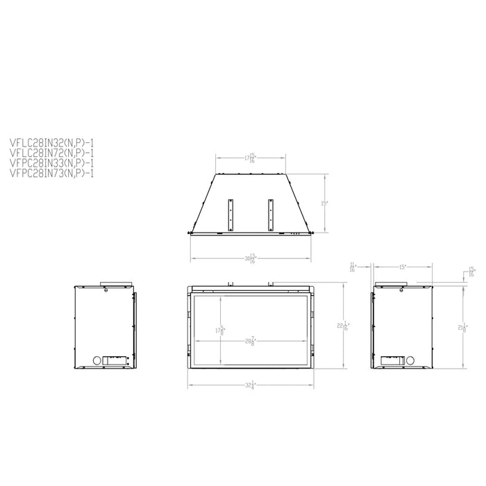 Empire Loft Medium Vent-Free Fireplace Insert