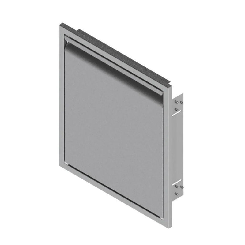 Memphis 21" Single Vertical Access Stainless Steel Door - Versatile Opening - Patioscape Outdoors