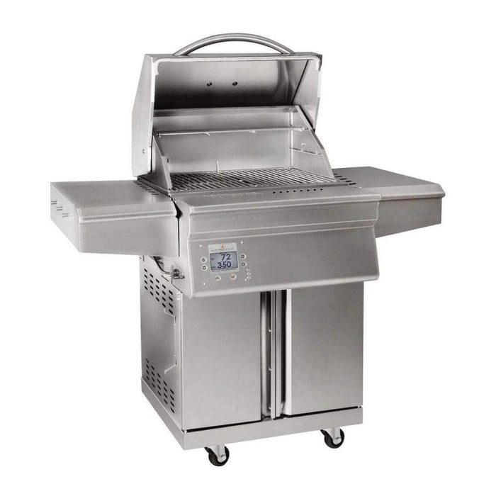 Memphis Beale Street 51" Wi-Fi Pellet Grill on Cart – With Open Flame Option