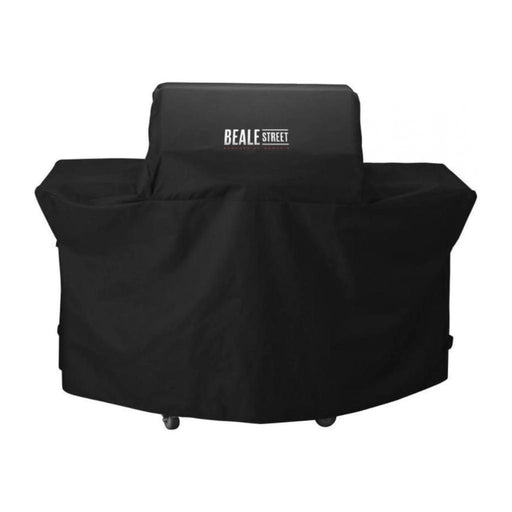 Memphis Black Grill Cover for Beale Street Cart – Embroidered Logo Design - Patioscape Outdoors