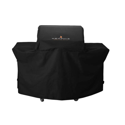 Memphis Black Polyester Grill Cover for Pro Cart ITC2 Pellet Grill - Water-Resistant - Patioscape Outdoors