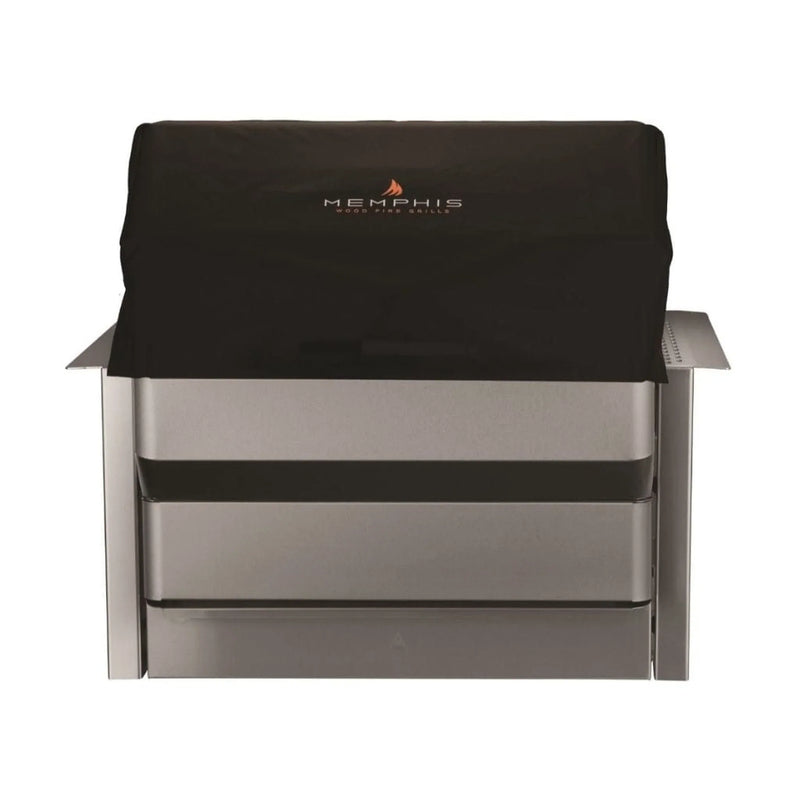 Memphis Black Polyester Grill Cover for Pro ITC2 Built-In Pellet Grill – Weather-Resistant Fit - Patioscape Outdoors