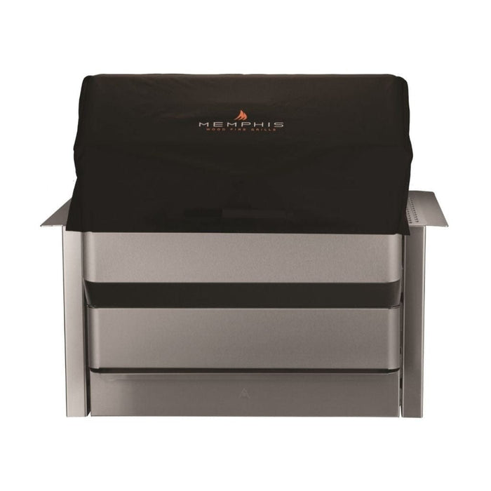 Memphis Black Polyester Grill Cover for Pro ITC2 Built-In Pellet Grill – Weather-Resistant Fit