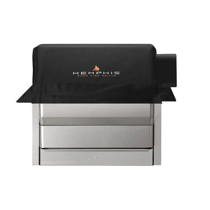Memphis Black Premium Grill Cover for Pro ITC3 Built-In Pellet Grill – Water-Resistant Polyester - Patioscape Outdoors