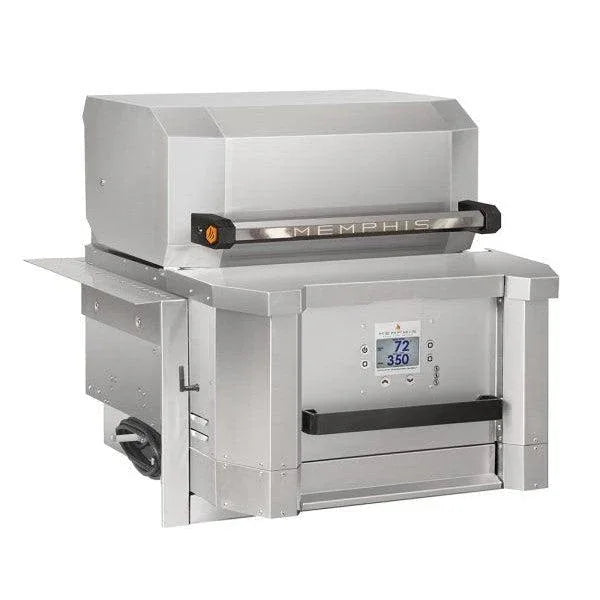 Memphis Elevate ITC2 30" Built-In Pellet Grill Head – Wi-Fi Control & Direct Flame Cooking - Patioscape Outdoors