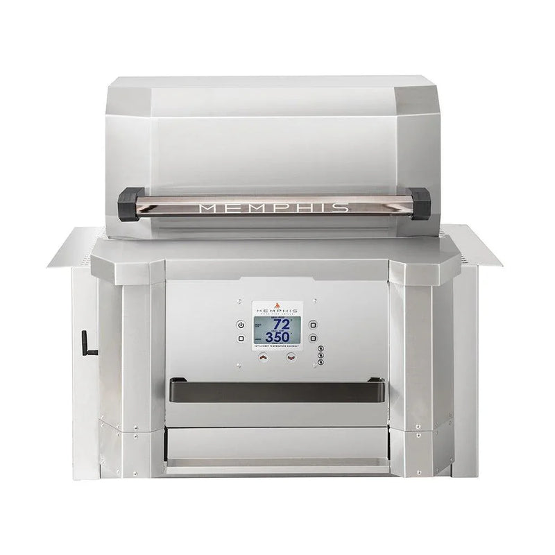 Memphis Elevate ITC2 30" Built-In Pellet Grill Head – Wi-Fi Control & Direct Flame Cooking - Patioscape Outdoors