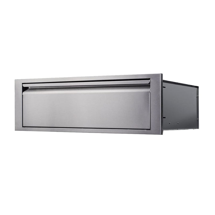 Memphis Elite 42" Stainless Steel Lower Drawer – Soft Close Single Access