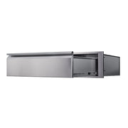 Memphis Elite 42" Stainless Steel Lower Drawer – Soft Close Single Access - Patioscape Outdoors
