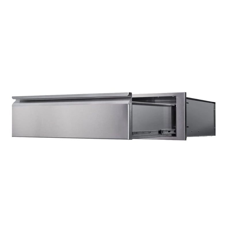 Memphis Elite 42" Stainless Steel Lower Drawer – Soft Close Single Access - Patioscape Outdoors