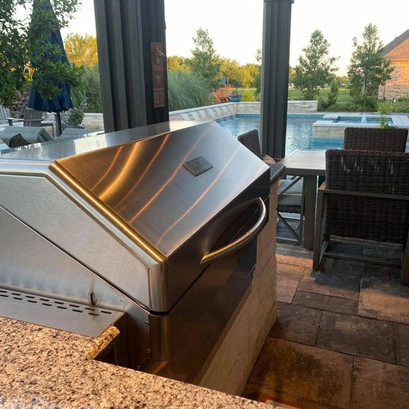 Memphis Elite ITC3 39" Built-In Pellet Grill – Wi-Fi Enabled with Direct Flame & IntelliBurn Technology - Patioscape Outdoors