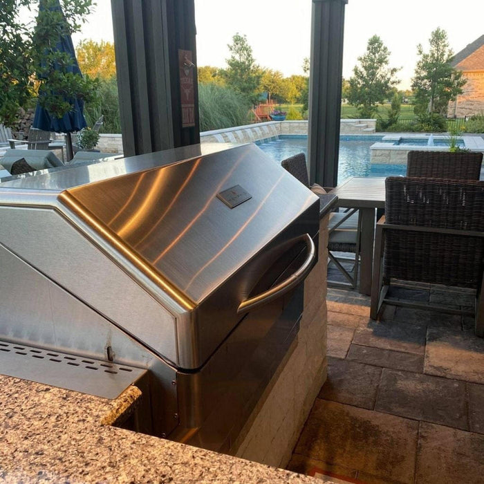 Memphis Elite ITC3 39" Built-In Pellet Grill – Wi-Fi Enabled with Direct Flame & IntelliBurn Technology